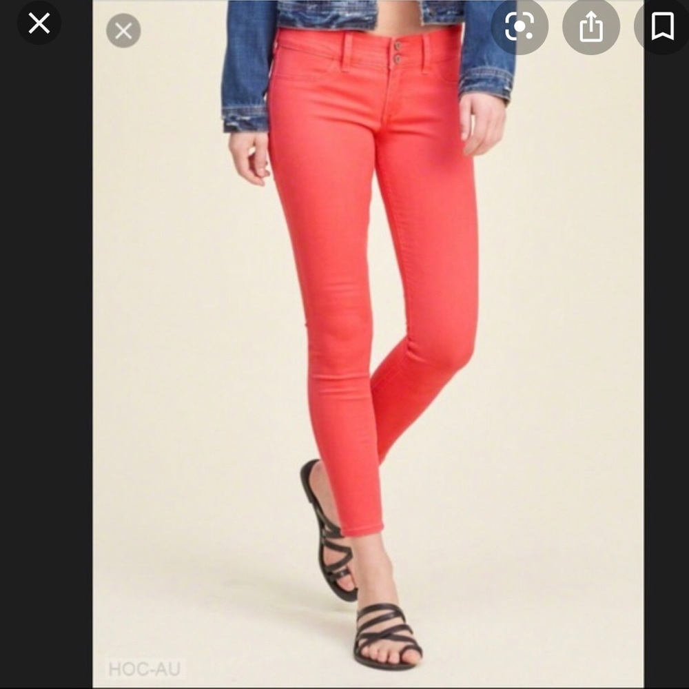Hollister crop jeans